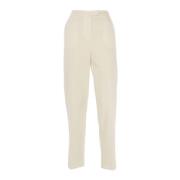 Elegante Zomer Witte Damesbroek Patrizia Pepe , White , Dames