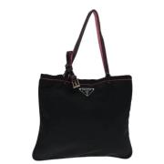 Pre-owned Nylon handbags Prada Vintage , Black , Dames