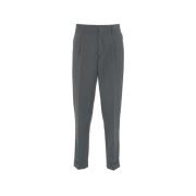 Grijze Broek Aw24 Paolo Pecora , Gray , Heren