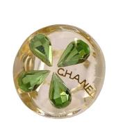 Pre-owned Metal chanel-jewelry Chanel Vintage , Green , Dames