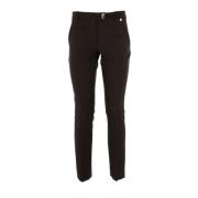 Elegante Zomer Cigarette Broek Liu Jo , Black , Dames