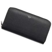 Pre-owned Leather wallets Celine Vintage , Black , Dames