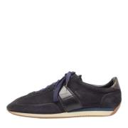 Pre-owned Leather sneakers Tom Ford Pre-owned , Blue , Heren