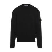 Zwarte Maglia T-shirt Stone Island , Black , Heren