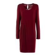 Elegante Rode Jurk Outlet Prijs Tommy Hilfiger , Red , Dames