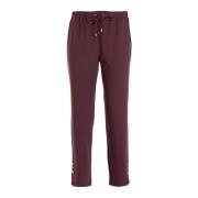 Elegante Sportieve Broek voor Dames Liu Jo , Purple , Dames