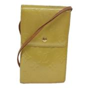 Pre-owned Leather wallets Louis Vuitton Vintage , Beige , Dames