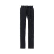 Klassieke Denim Jeans voor Alledaags Gebruik Ann Demeulemeester , Blac...