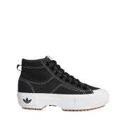 Dames Nizza Trek W Sneakers Adidas , Black , Dames