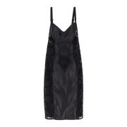 Kanten Bustier Jurk met Stays Detail Dolce & Gabbana , Black , Dames