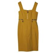 Polyester dresses Sportmax , Yellow , Dames