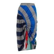 Multicolor Zijden Elastische Taille Rok Tommy Hilfiger , Multicolor , ...