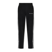 Logo broek Palm Angels , Black , Heren