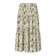 Morningll Maxi Rok Room Lollys Laundry , Beige , Dames