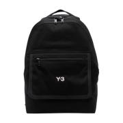 Zwarte Klassieke Rugzak Y-3 , Black , Heren