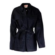 Denim jas voor dames Outlet prijs Sun68 , Blue , Dames