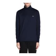 Blauwe Sweater Collectie Lacoste , Blue , Heren