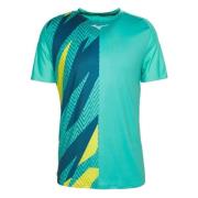 Schaduw Grafische TEE T-shirt Mizuno , Green , Heren