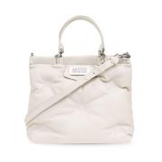 Glam Slam Shopping Small Tas Maison Margiela , Beige , Dames