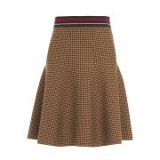 Bruine Rok Aw24 No Name , Brown , Dames