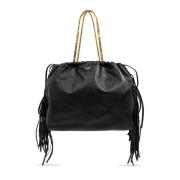 Tas type Shopper Moschino , Black , Dames