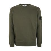 Musk Round Neck Hoodie Stone Island , Green , Heren