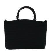 Pre-owned Nylon handbags Gucci Vintage , Black , Dames