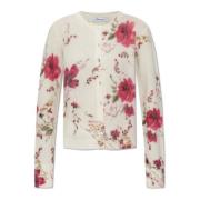 Vest met bloemenmotief Blumarine , Beige , Dames