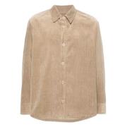 Corduroy Bobby Overhemd A.p.c. , Beige , Heren