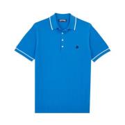 Heren Katoenen Polo Shirt Vilebrequin , Blue , Heren