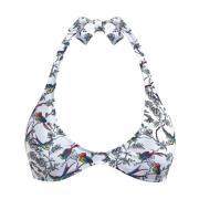 Rainbow Birds Bikini Top Vilebrequin , Multicolor , Dames