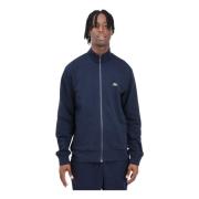 Blauwe Zip Sweater Casual Herfst Winter Lacoste , Blue , Heren