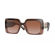 Stijlvolle zonnebril Ve4405 in bruin Versace , Brown , Dames