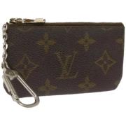 Pre-owned Canvas wallets Louis Vuitton Vintage , Brown , Dames