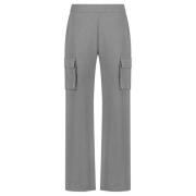 Gestreepte Hamburg Broek Fw240311 Nukus , Gray , Dames