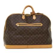 Pre-owned Canvas handbags Louis Vuitton Vintage , Brown , Dames