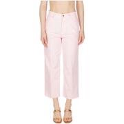 Cropped Jeans Don The Fuller , Pink , Dames