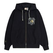 Zip Cardigan Sweatshirt Champion , Black , Heren