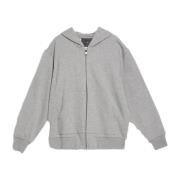 Zip Hoodie Liu Jo , Gray , Heren