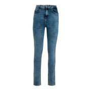 Hoge Taille Skinny Denim Jeans Liu Jo , Blue , Dames