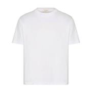 Witte T-shirts Polos voor mannen Valentino Garavani , White , Heren