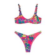 Glitch Bikini Top en Bottom Set Me-Fui , Multicolor , Dames