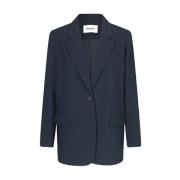 Gale Blazer - Dames Blazers/Jassen Modström , Blue , Dames