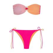 Verstelbare Amerikaanse stijl bikini set Me-Fui , Multicolor , Dames