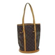 Pre-owned Canvas louis-vuitton-bags Louis Vuitton Vintage , Brown , Da...