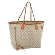 Pre-owned Canvas totes Louis Vuitton Vintage , White , Dames