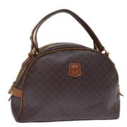 Pre-owned Leather handbags Celine Vintage , Brown , Dames