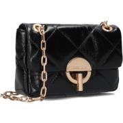 Zwarte Leren Crossbody Schoudertas Vanessa Bruno , Black , Dames