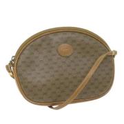 Pre-owned Leather gucci-bags Gucci Vintage , Beige , Dames