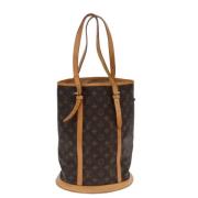 Pre-owned Canvas louis-vuitton-bags Louis Vuitton Vintage , Brown , Da...